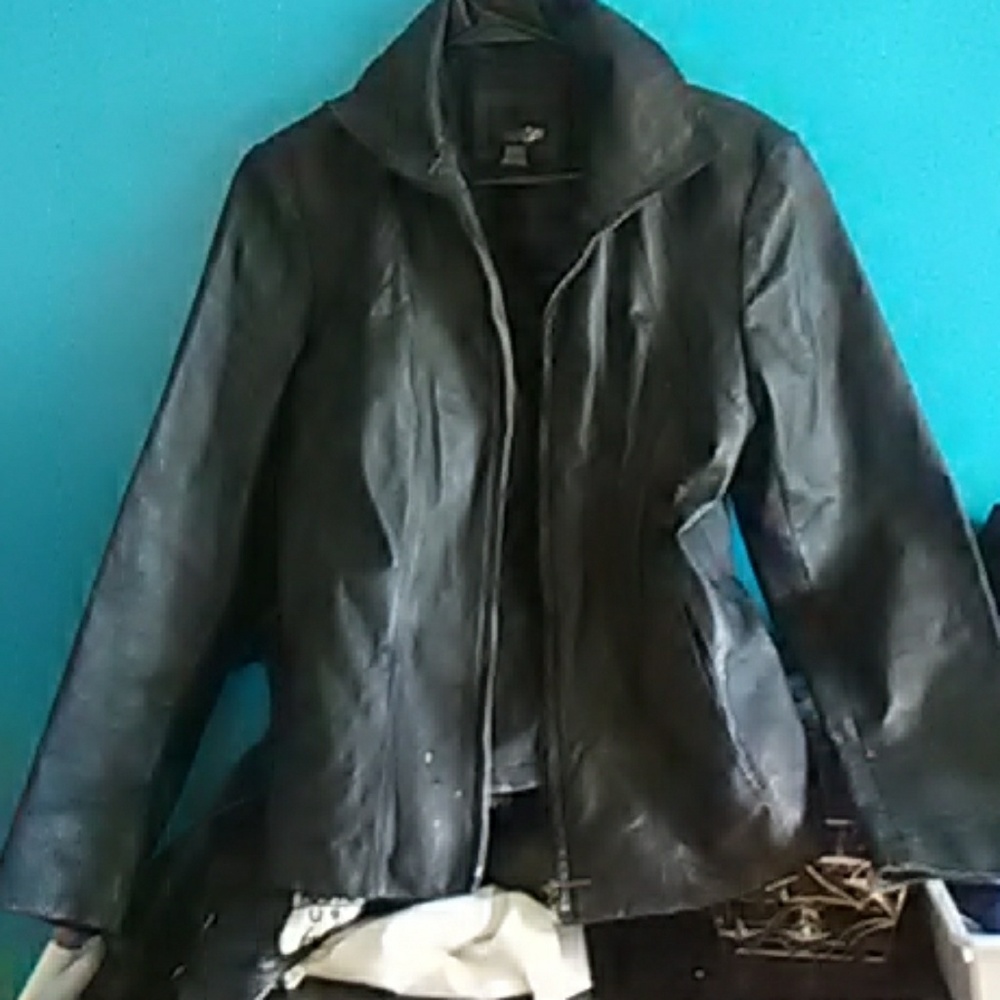 Leather jacket